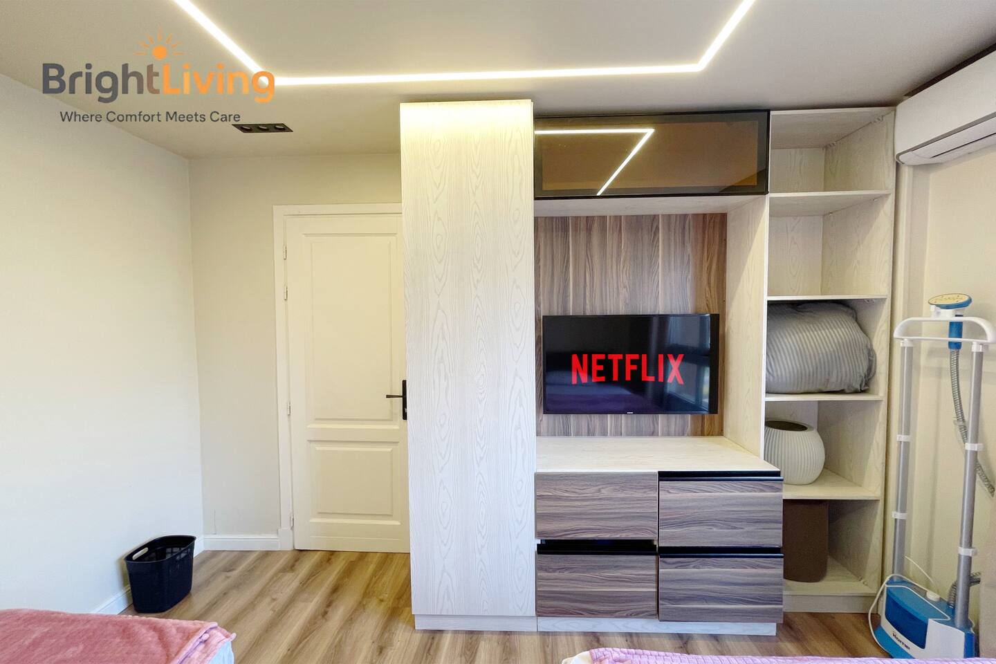 Hidden Gem@Madinaty+WIFI+Huge Patio (Premium) — Bedroom 2 in Madinaty, New Cairo, Egypt — photo 3