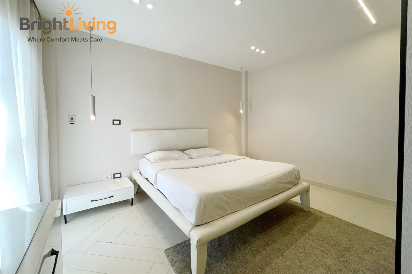 Super Luxury@Madinaty 3BR<MasterBR+5G Wifi+View — Bedroom 1 in Madinaty, New Cairo, Egypt — photo 2