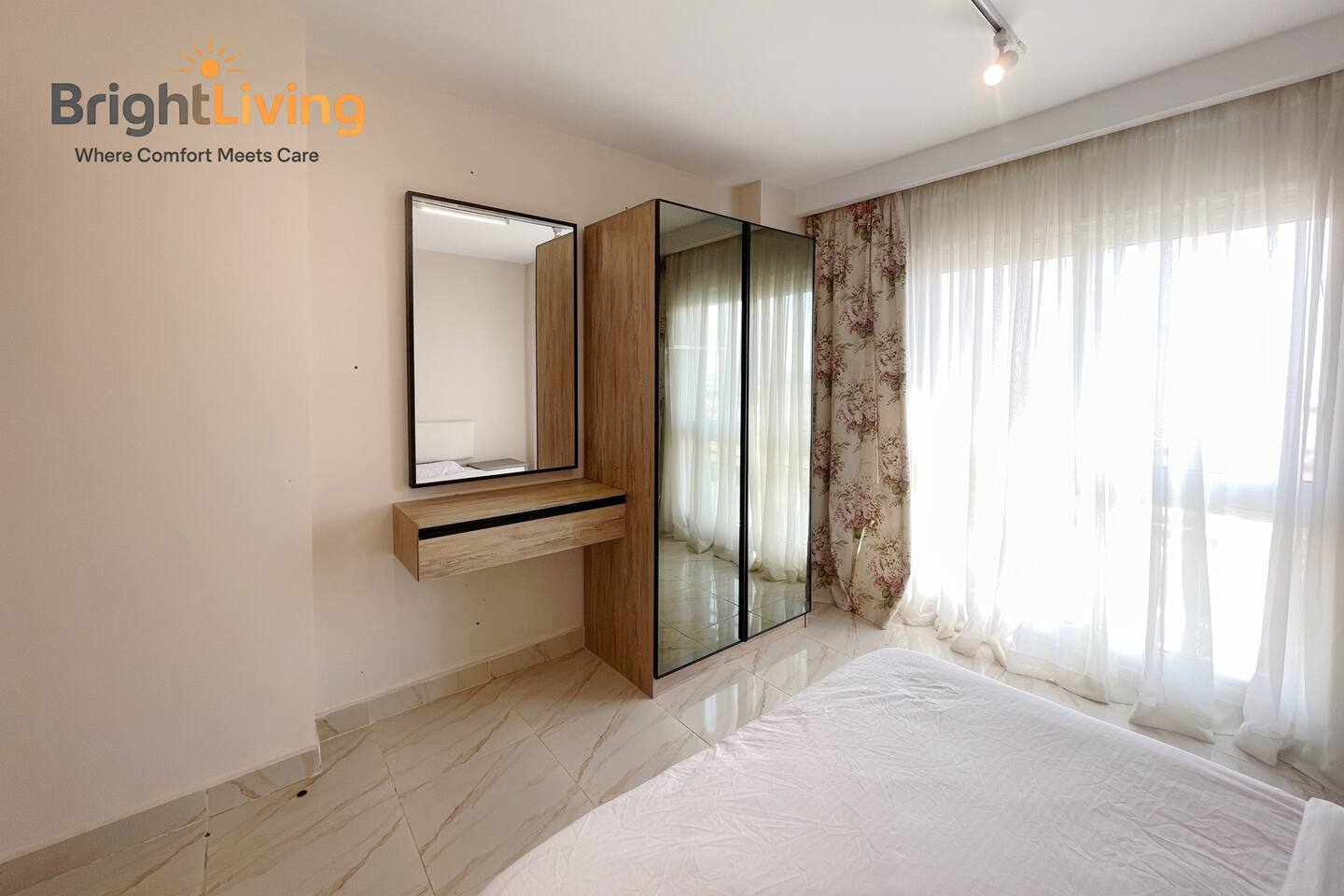 Super Luxury@Madinaty 3BR<MasterBR+5G Wifi+View — Bedroom 2 in Madinaty, New Cairo, Egypt — photo 2