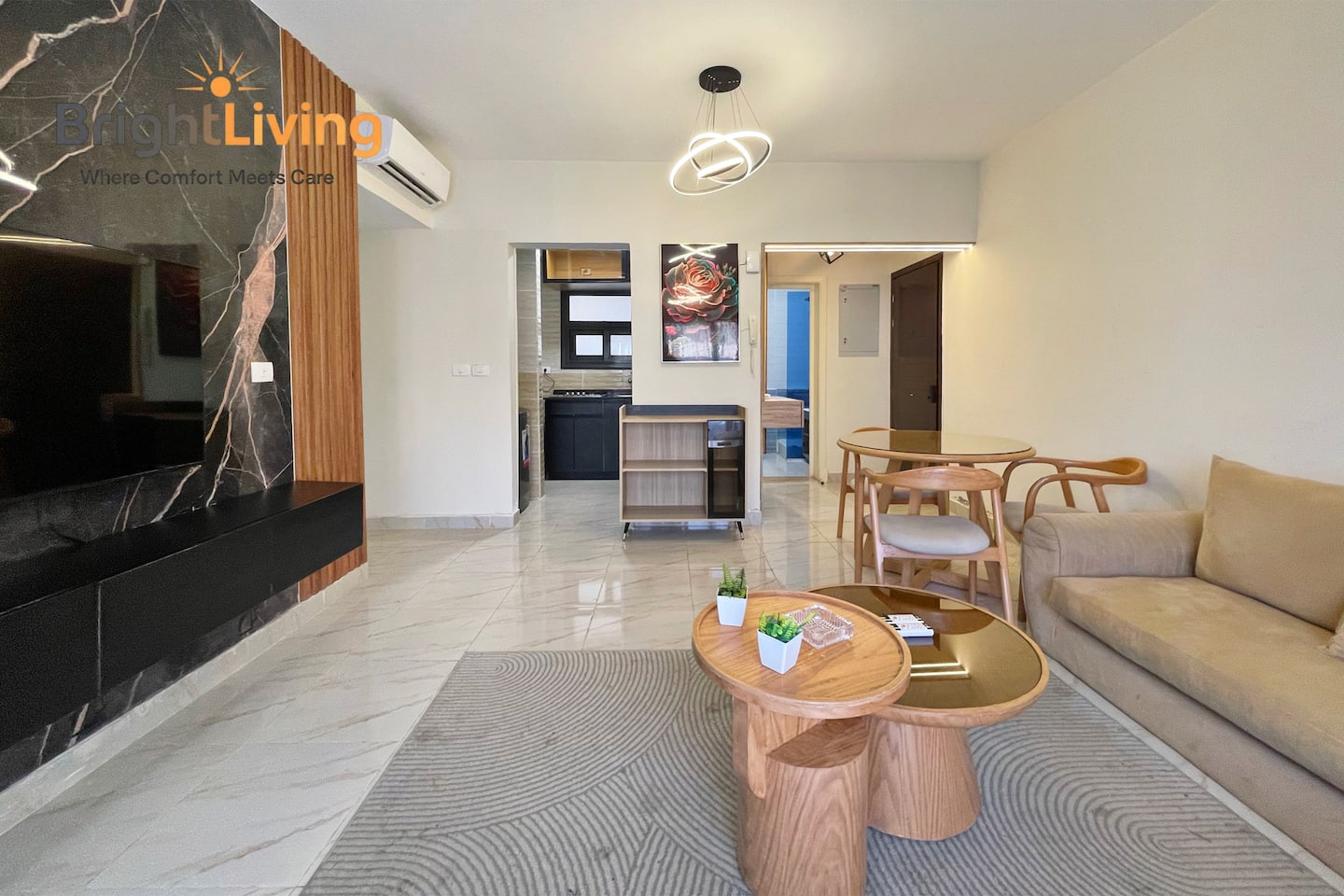 Luxury Brand New Building&Apartment@Madinaty B15 — Living Room in Building group B15, Madinaty, New Cairo, Egypt — photo 2
