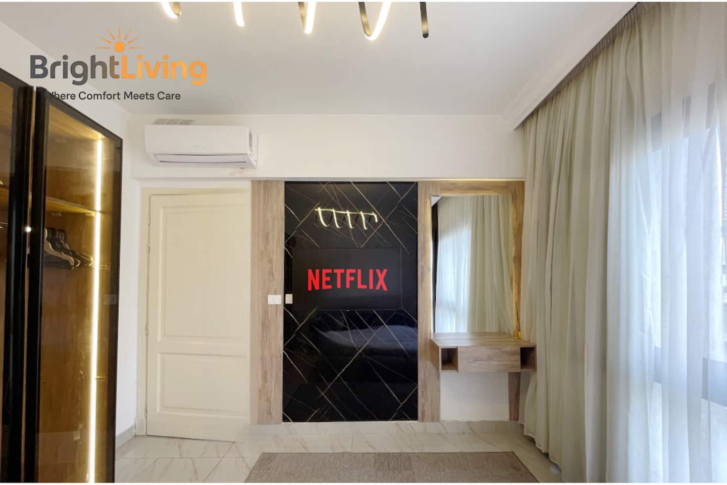 Luxury Brand New Building&Apartment@Madinaty B15 — Bedroom 1 in Building group B15, Madinaty, New Cairo, Egypt — photo 3