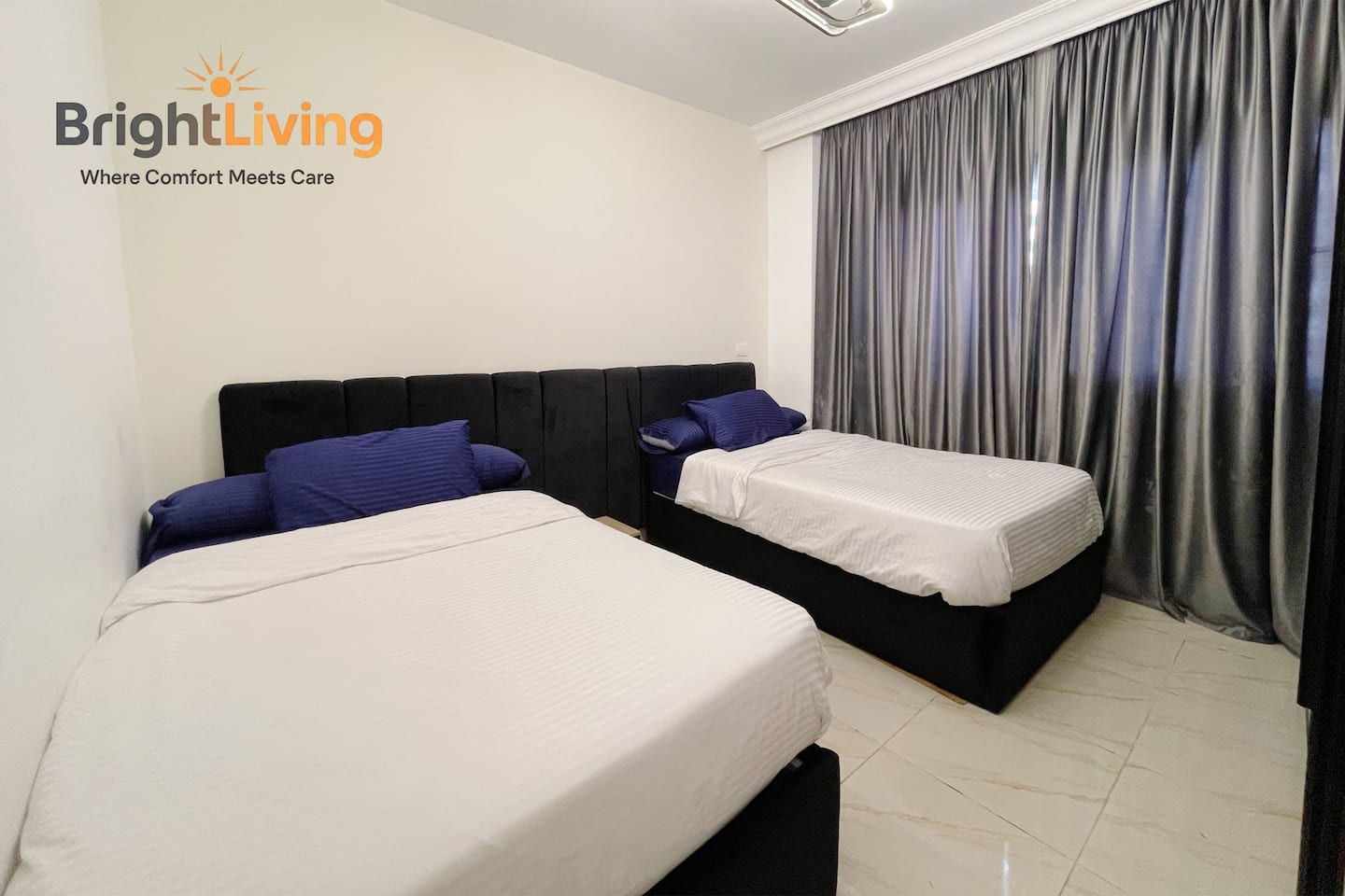 Luxury Brand New Building&Apartment@Madinaty B15 — Bedroom 2 in Building group B15, Madinaty, New Cairo, Egypt — photo 2
