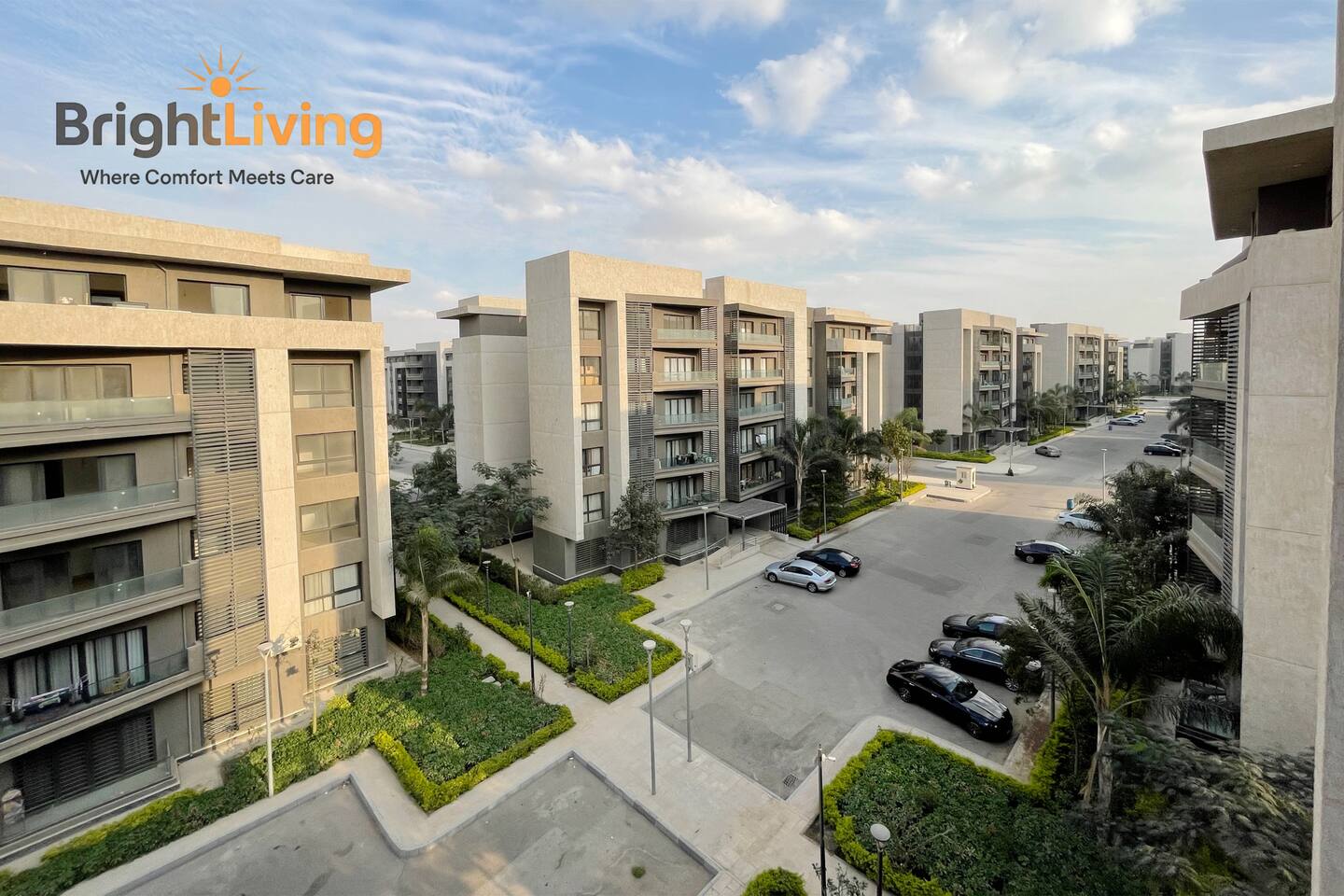 Luxury Brand New Building&Apartment@Madinaty B15 — Balcony in Building group B15, Madinaty, New Cairo, Egypt — photo 2