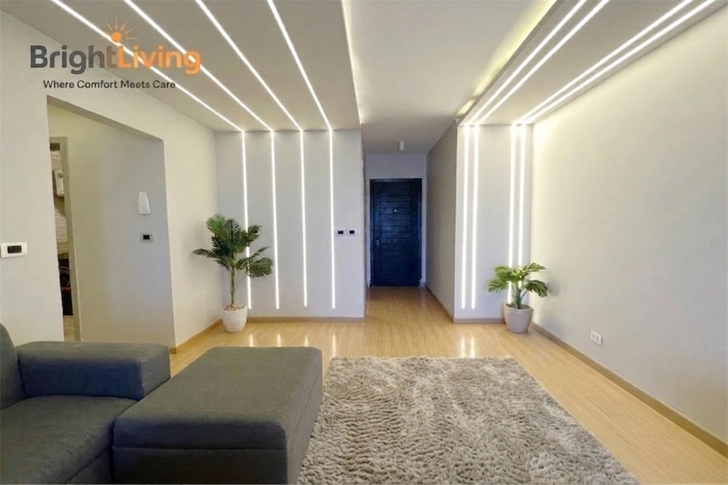 Hidden Gem@Madinaty+5GWifi&Stunning Patio+ (VIEW) — Living Room in Madinaty, New Cairo, Egypt — photo 3