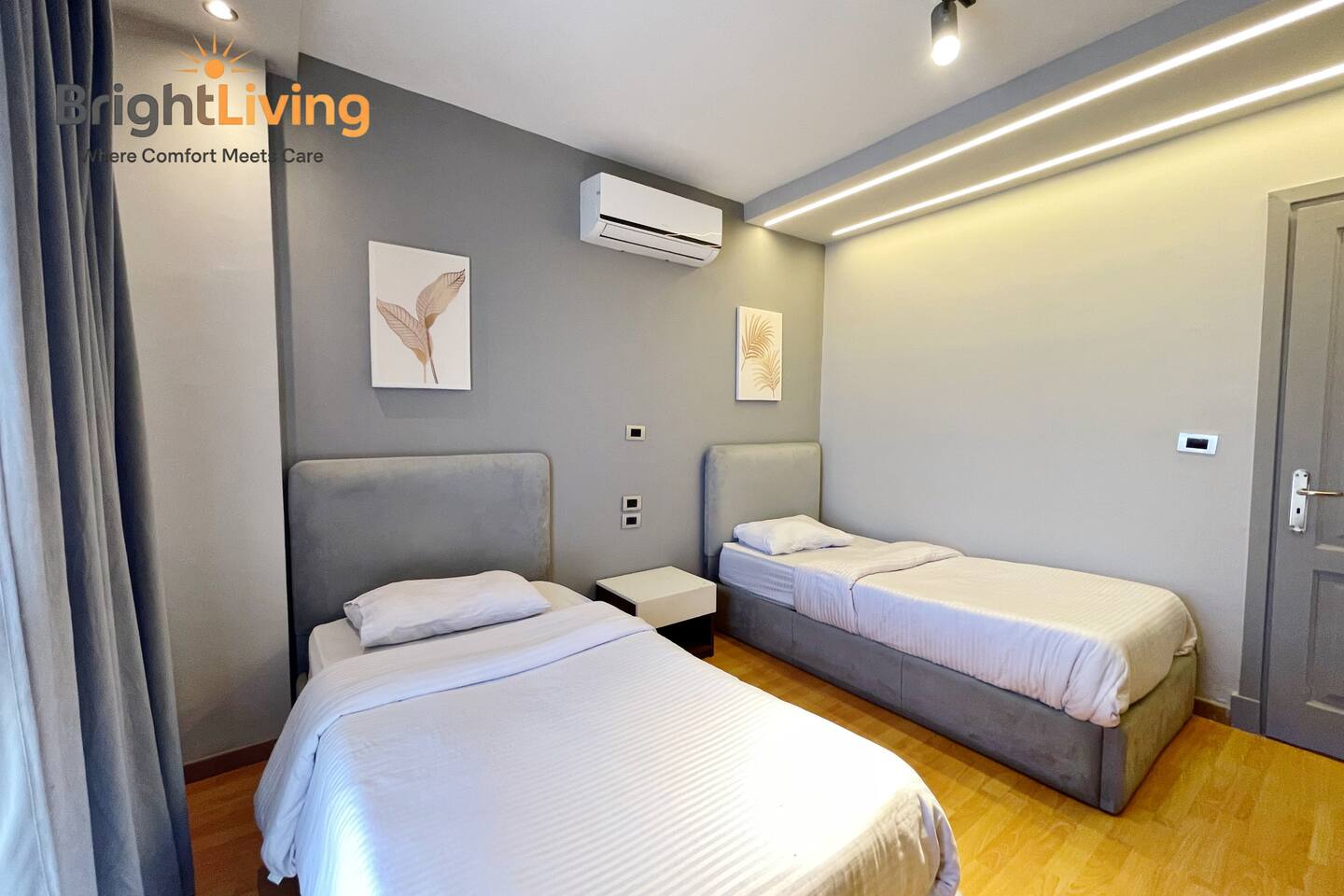 Hidden Gem@Madinaty+5GWifi&Stunning Patio+ (VIEW) — Bedroom 2 in Madinaty, New Cairo, Egypt — photo 2