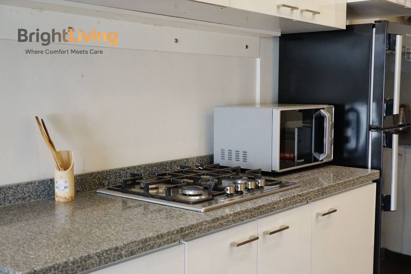 Luxury Living@Madinaty+Lovely Garden View&5G Wifi — Full Kitchen in Madinaty, New Cairo, Egypt — photo 2