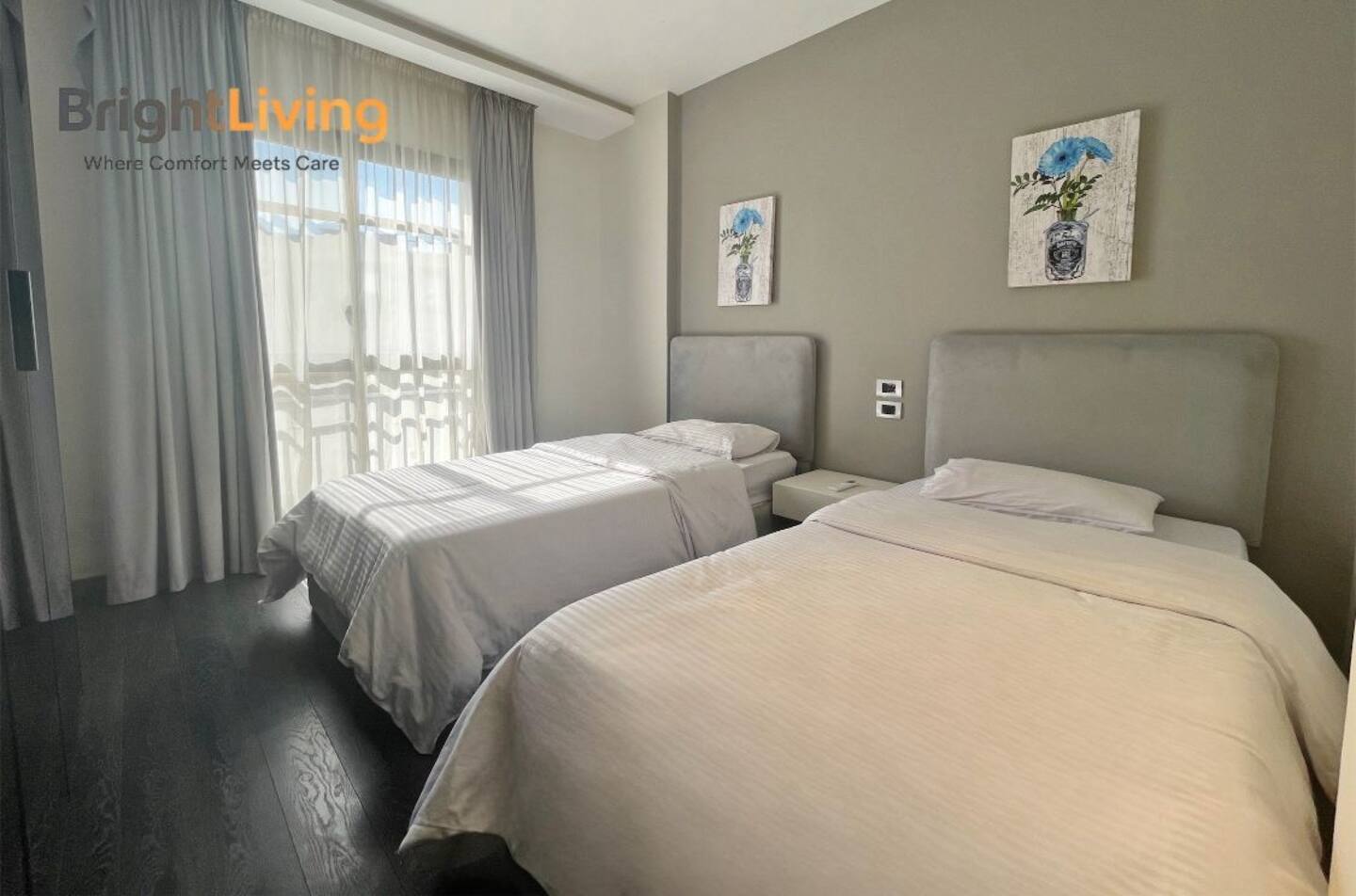 Luxury Living@Madinaty+Lovely Garden View&5G Wifi — Bedroom 2 in Madinaty, New Cairo, Egypt