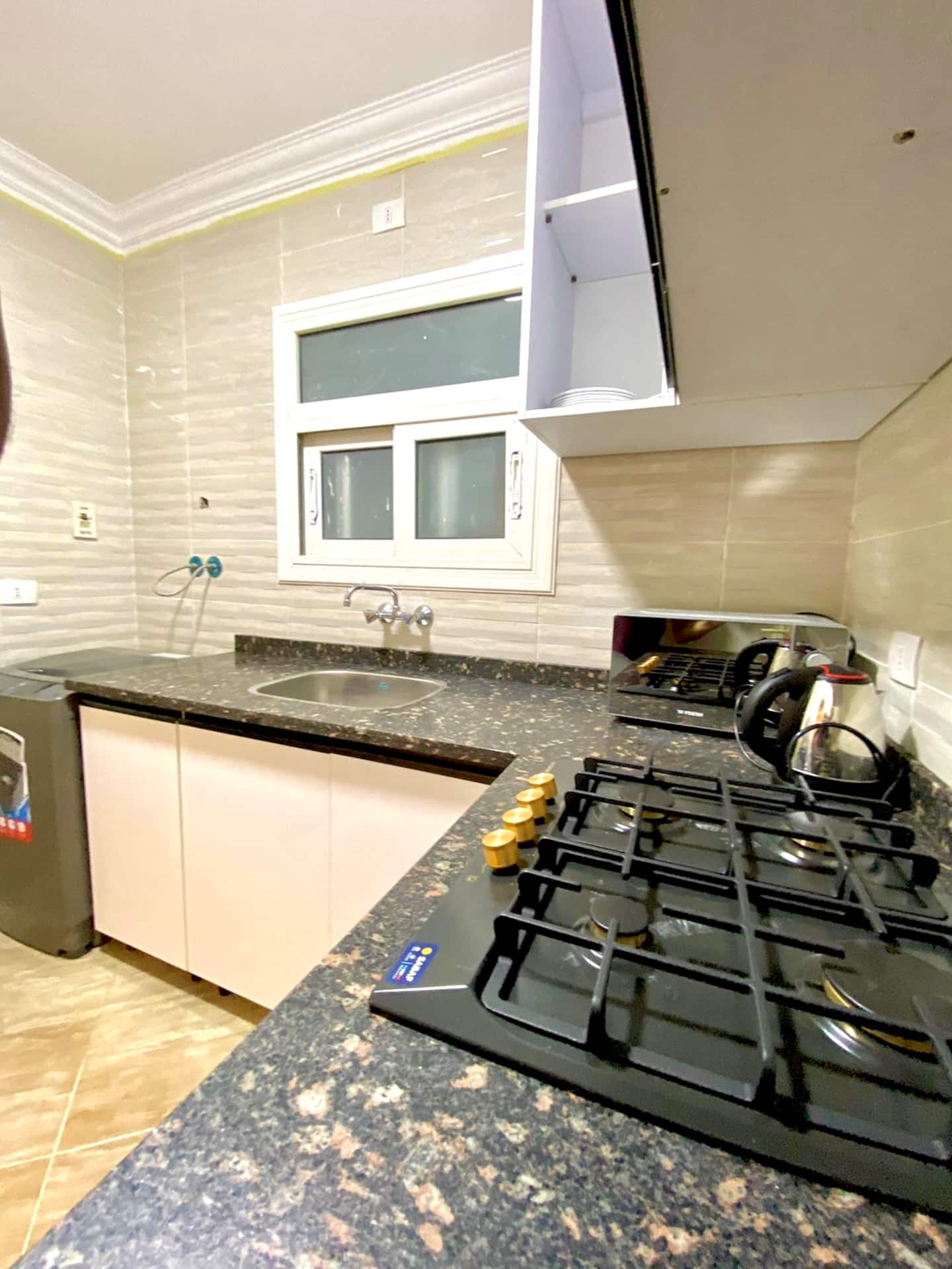 Luxury Gem-> 1Min walk from Mall@Madinaty+5G Wifi — Full Kitchen in Madinaty, New Cairo, Egypt