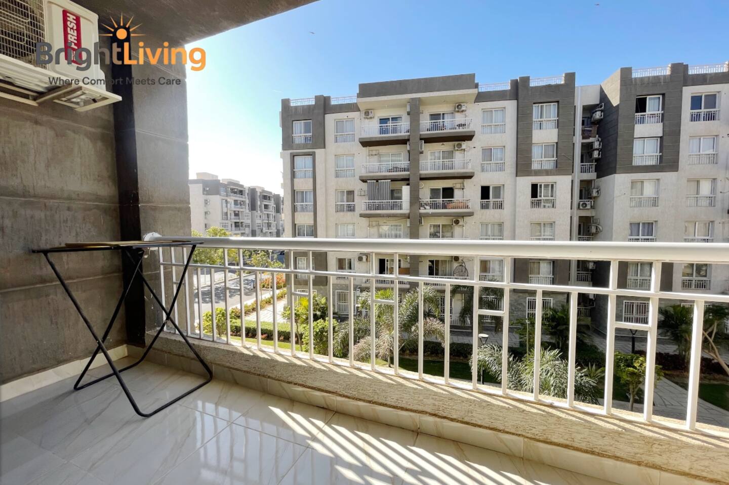 Haven seekers 3BR Apt @ Madinaty — Balcony in Madinaty, New Cairo, Egypt — photo 2