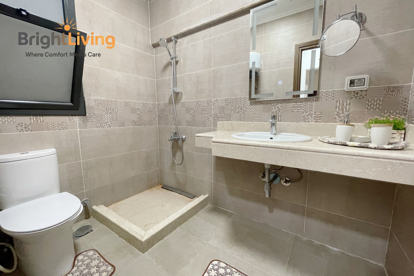 1BR apartment @ Privado-Madinaty — Full bathroom 1 in Privado, Madinaty, New Cairo, Egypt