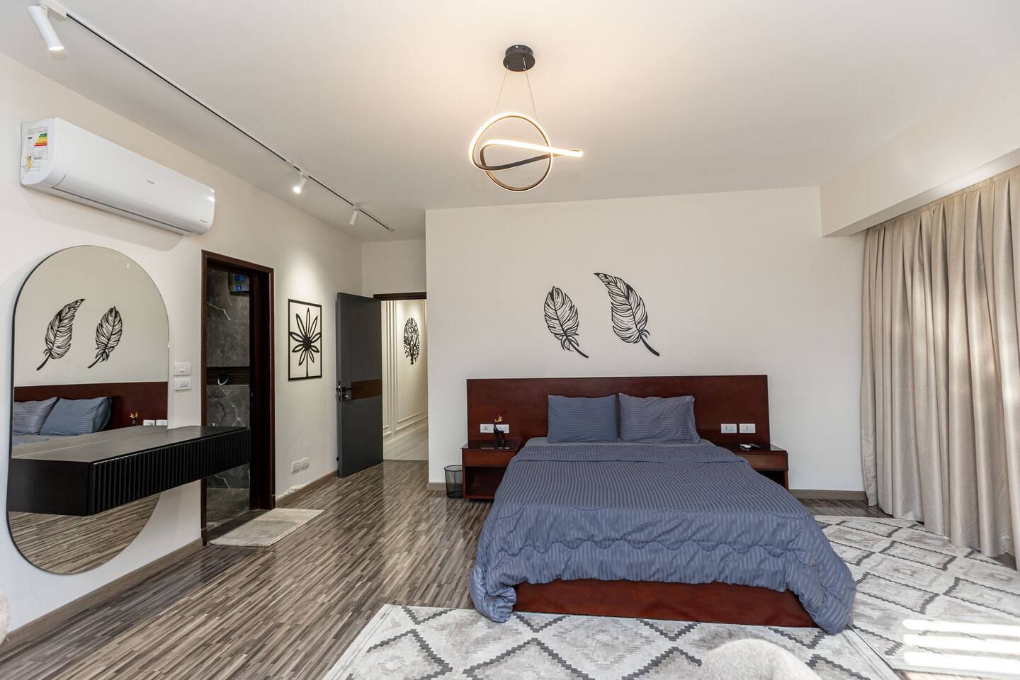 Pure Luxury Awaits-> in our Spacious 2BR Oasis — Bedroom 1 in Madinaty, New Cairo, Egypt — photo 3