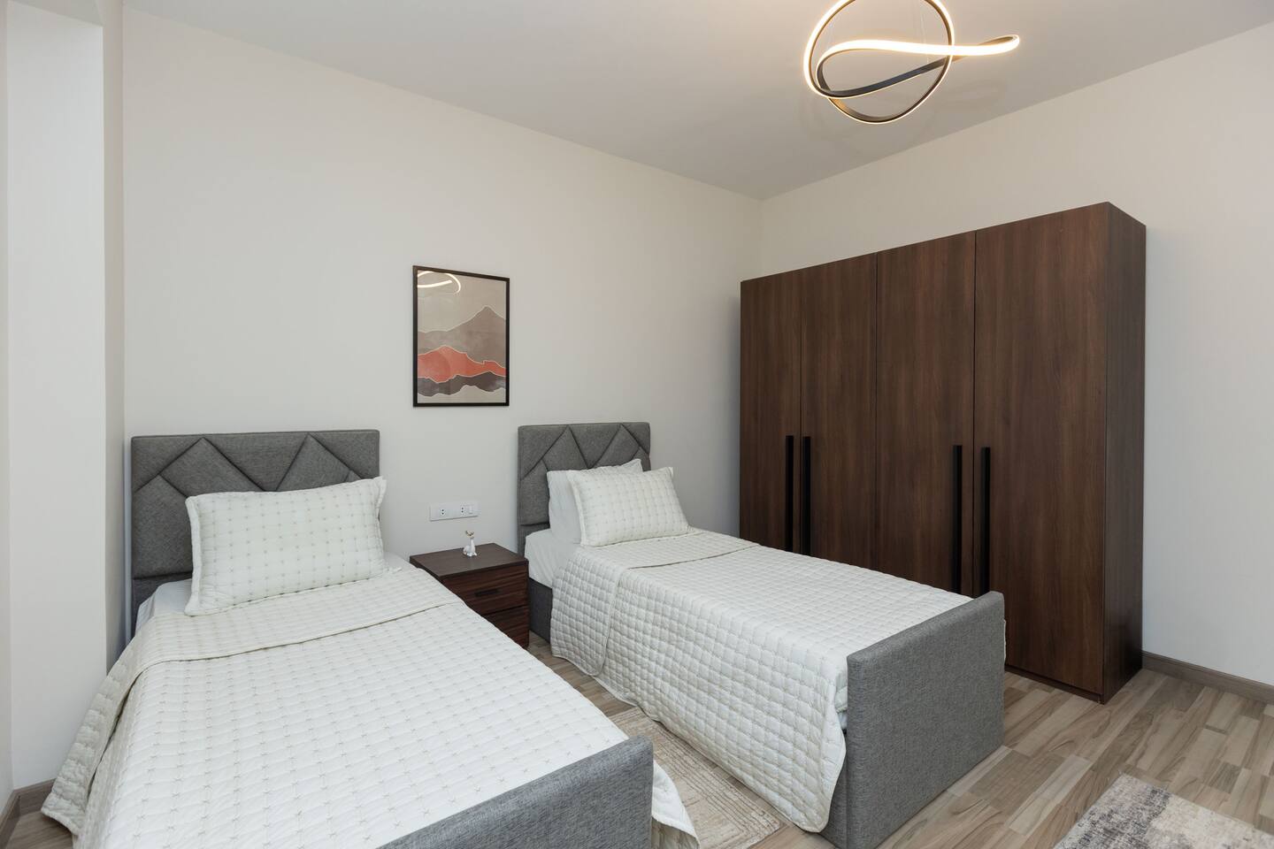 Pure Luxury Awaits-> in our Spacious 2BR Oasis — Bedroom 2 in Madinaty, New Cairo, Egypt — photo 2