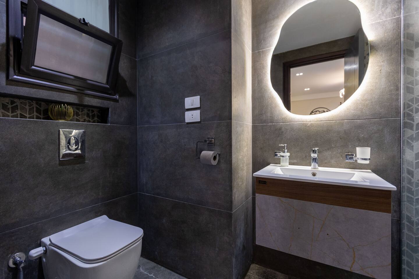 Pure Luxury Awaits-> in our Spacious 2BR Oasis — Full bathroom 1 in Madinaty, New Cairo, Egypt — photo 2