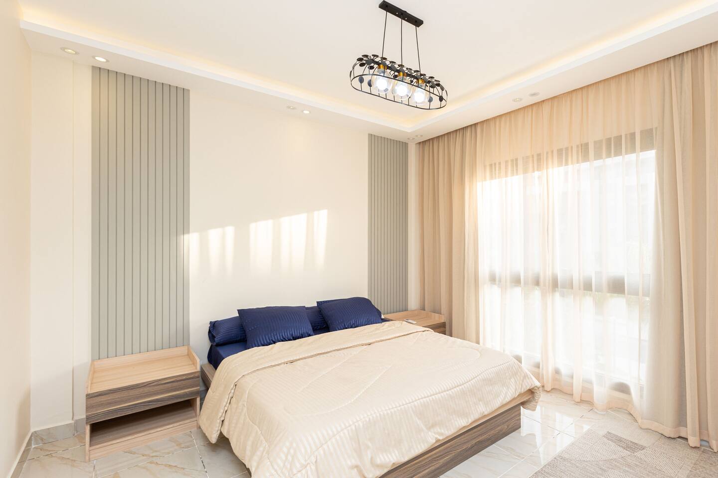 Brand New 3BR Apt@Madinaty — Bedroom 1 in Madinaty, New Cairo, Egypt — photo 2
