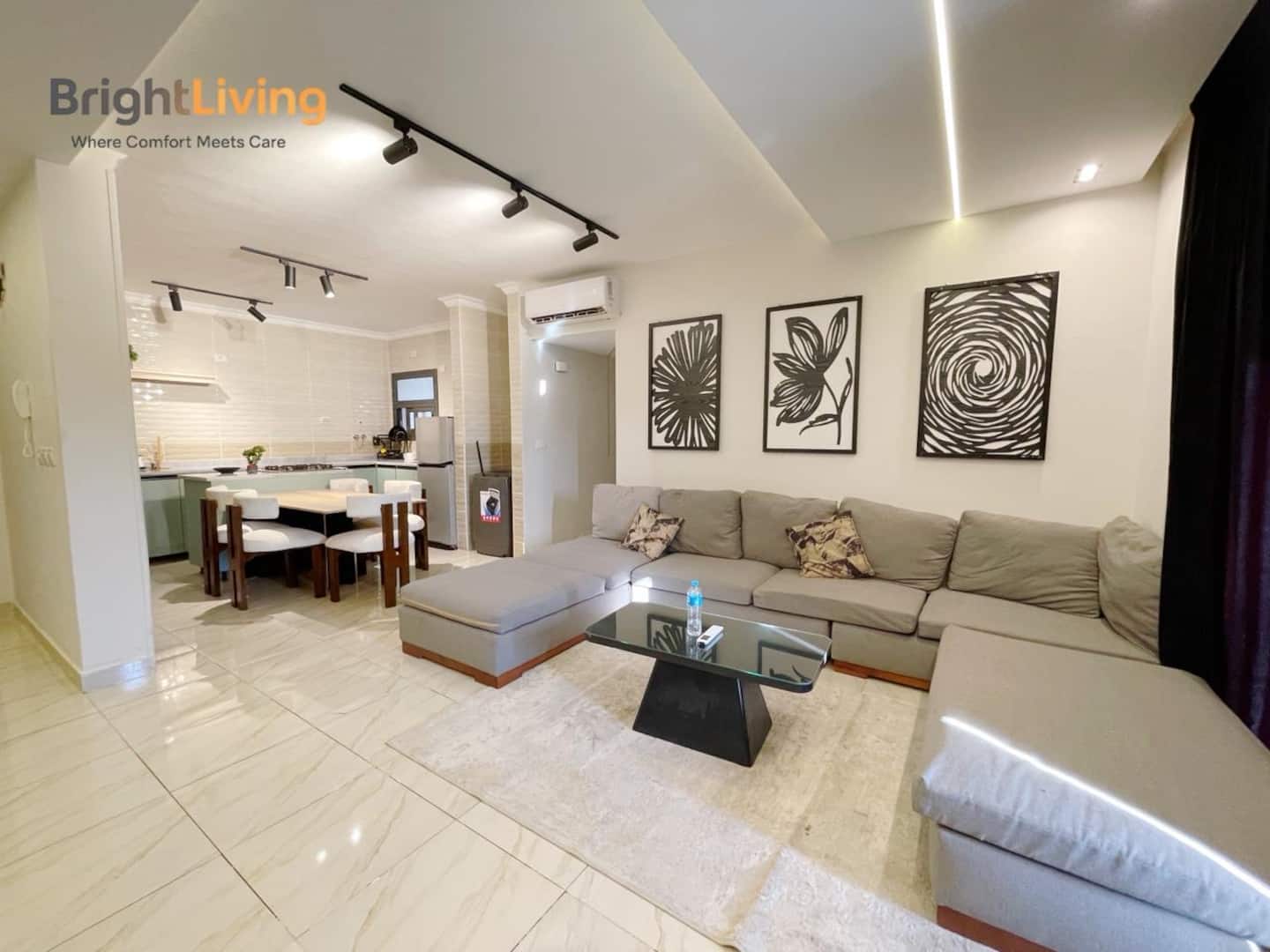 Brand New 3BR Stylish@Madinaty — Living Room in Madinaty, New Cairo, Egypt — photo 2