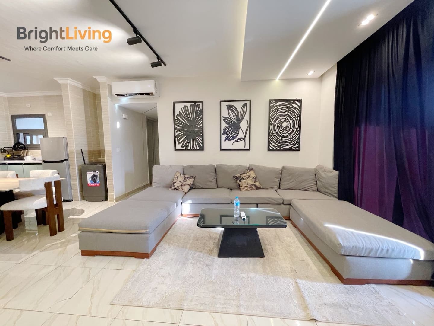 Brand New 3BR Stylish@Madinaty — Living Room in Madinaty, New Cairo, Egypt — photo 3
