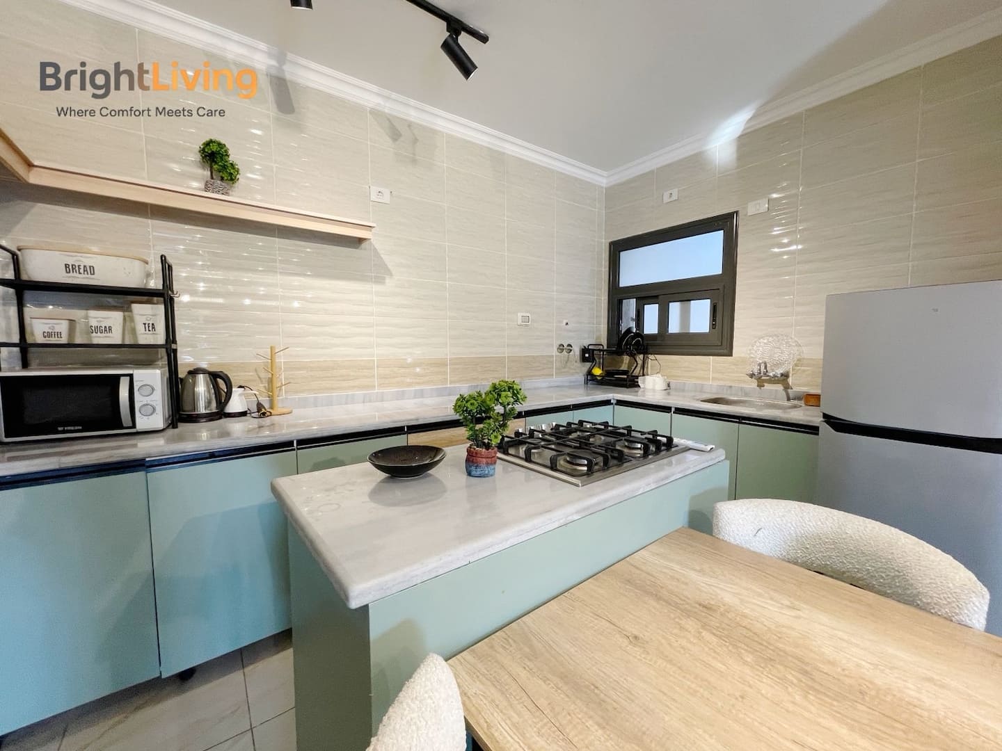 Brand New 3BR Stylish@Madinaty — Full Kitchen in Madinaty, New Cairo, Egypt — photo 2