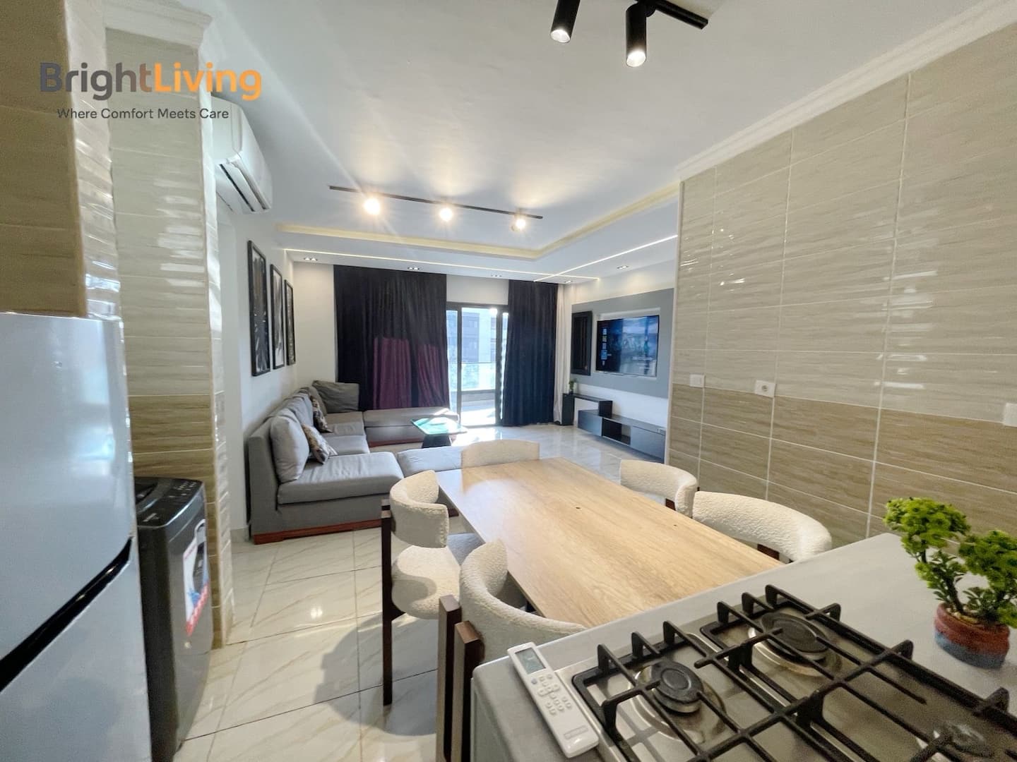 Brand New 3BR Stylish@Madinaty — Dining Area in Madinaty, New Cairo, Egypt — photo 3