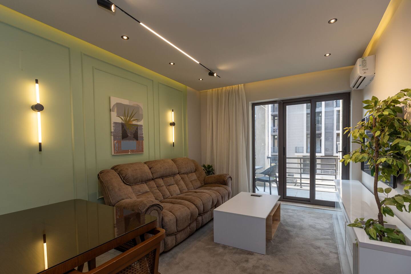 Brand New 2BR Apt @ Madinaty B8 — Living Room in Building group B8, Madinaty, New Cairo, Egypt — photo 2