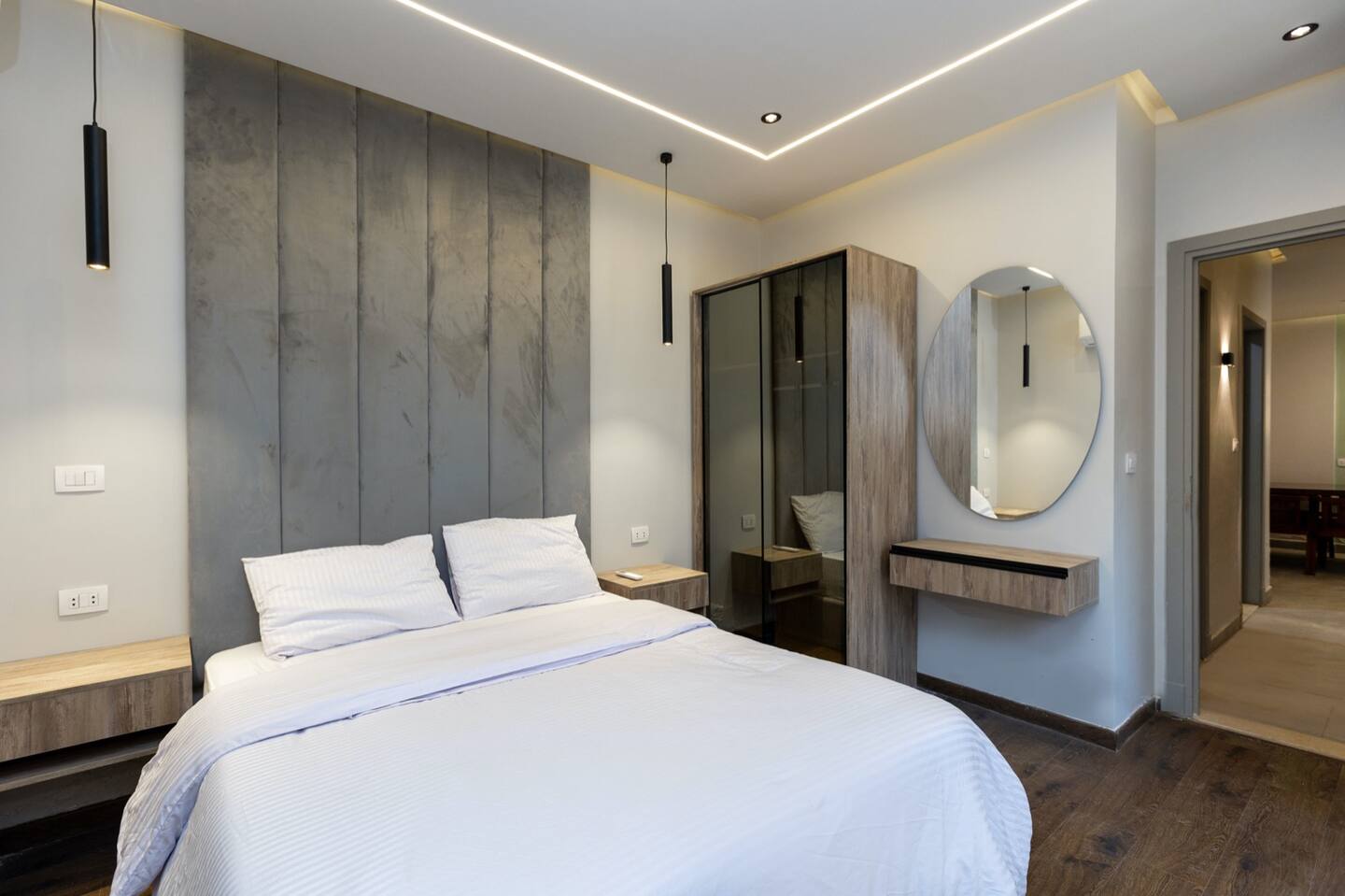 Brand New 2BR Apt @ Madinaty B8 — Bedroom 1 in Building group B8, Madinaty, New Cairo, Egypt — photo 2