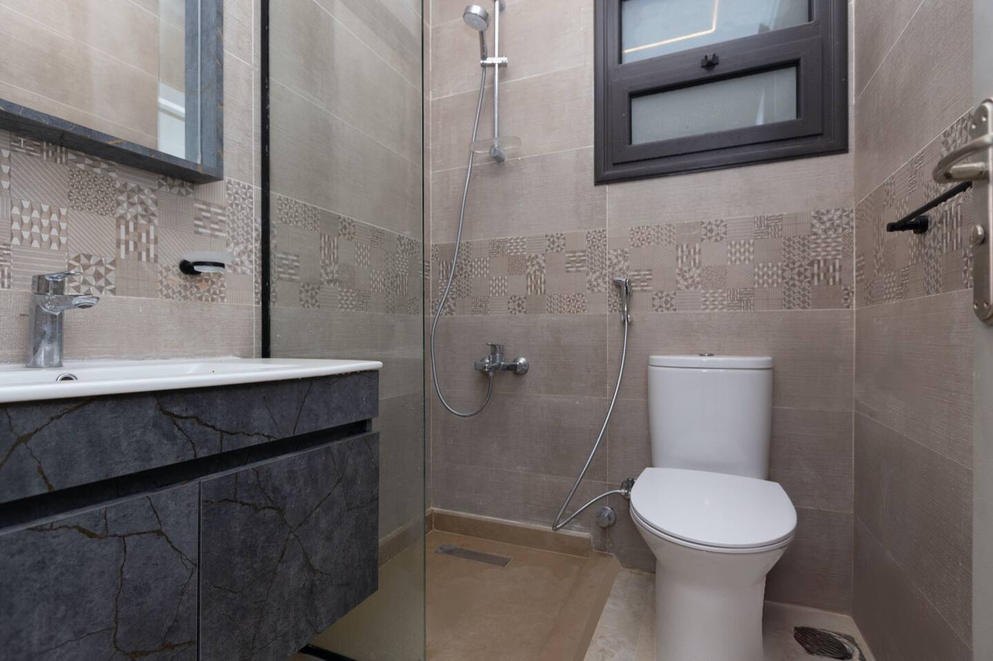 Brand New 2BR Apt @ Madinaty B8 — Full bathroom 1 in Building group B8, Madinaty, New Cairo, Egypt