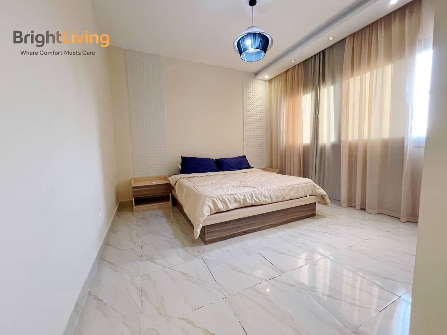 Madinaty B15 Brand new 3BR Apt — Bedroom 1 in Building group B15, Madinaty, New Cairo, Egypt