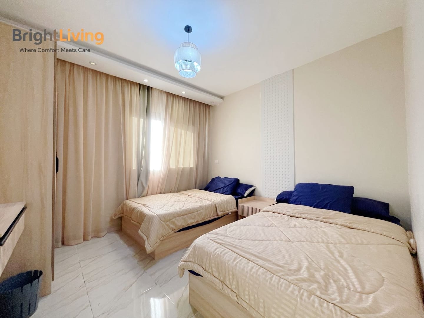 Madinaty B15 Brand new 3BR Apt — Bedroom 3 in Building group B15, Madinaty, New Cairo, Egypt