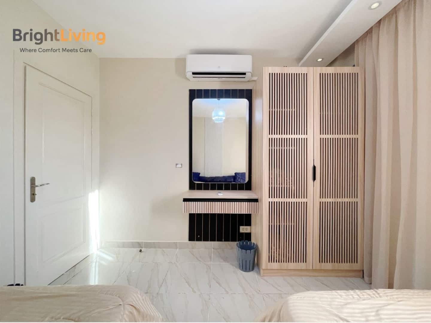 Madinaty B15 Brand new 3BR Apt — Bedroom 3 in Building group B15, Madinaty, New Cairo, Egypt — photo 2