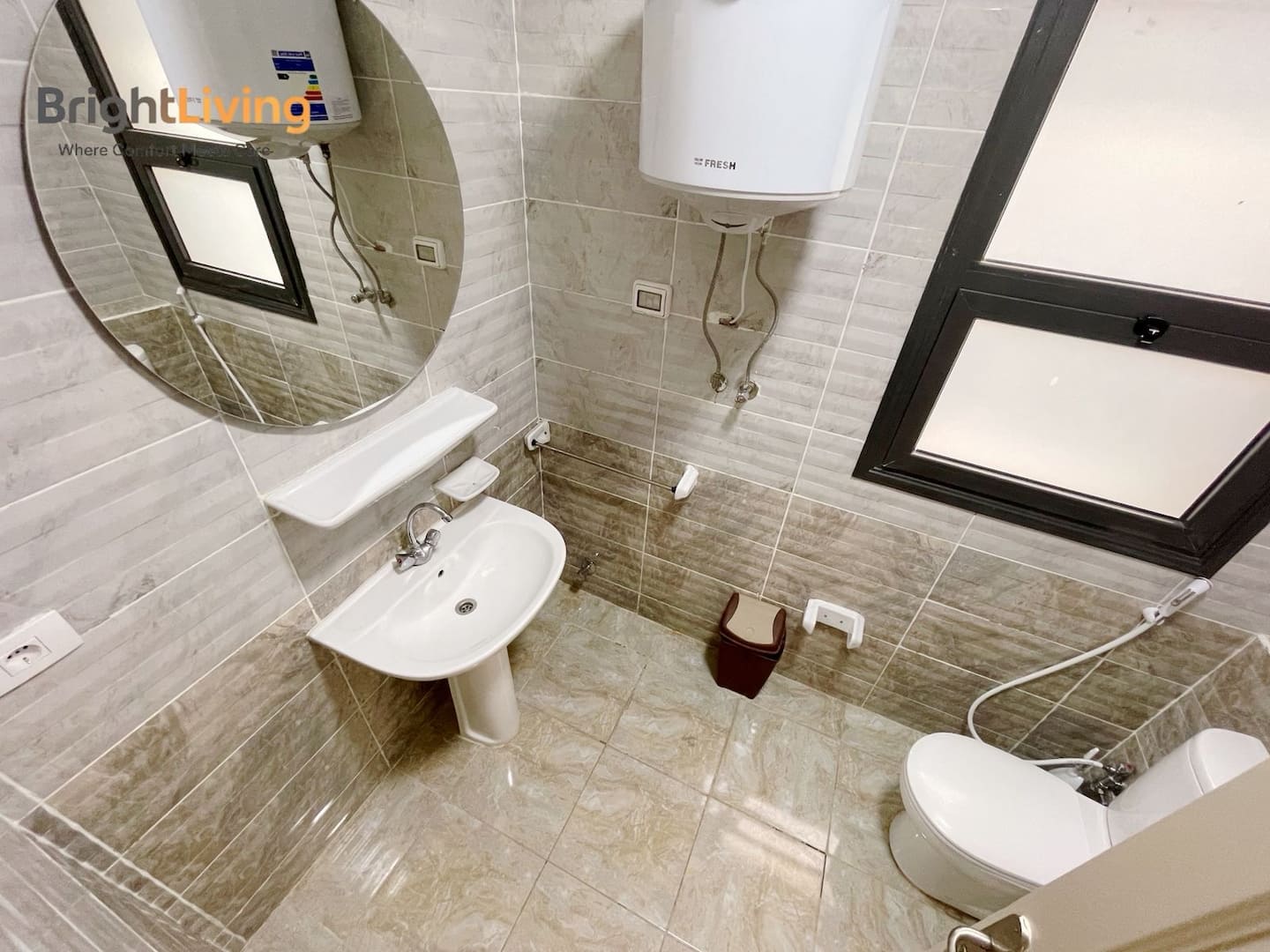 Madinaty B15 Brand new 3BR Apt — Full bathroom 2 in Building group B15, Madinaty, New Cairo, Egypt