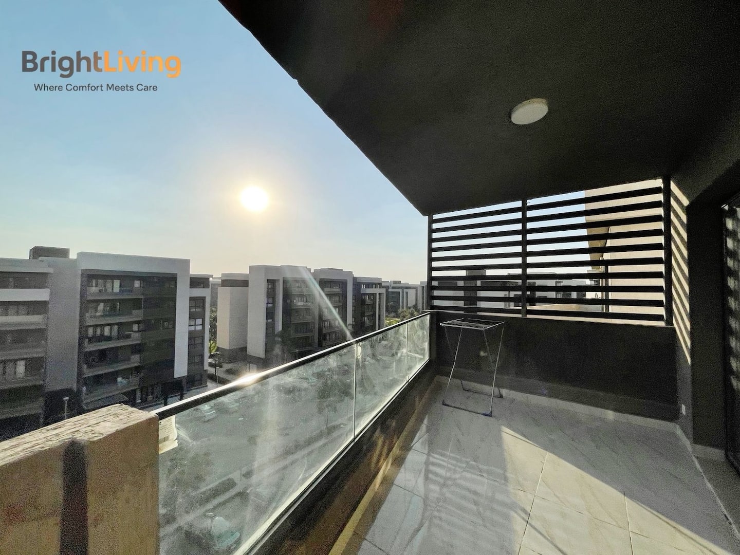 Madinaty B15 Brand new 3BR Apt — Balcony in Building group B15, Madinaty, New Cairo, Egypt