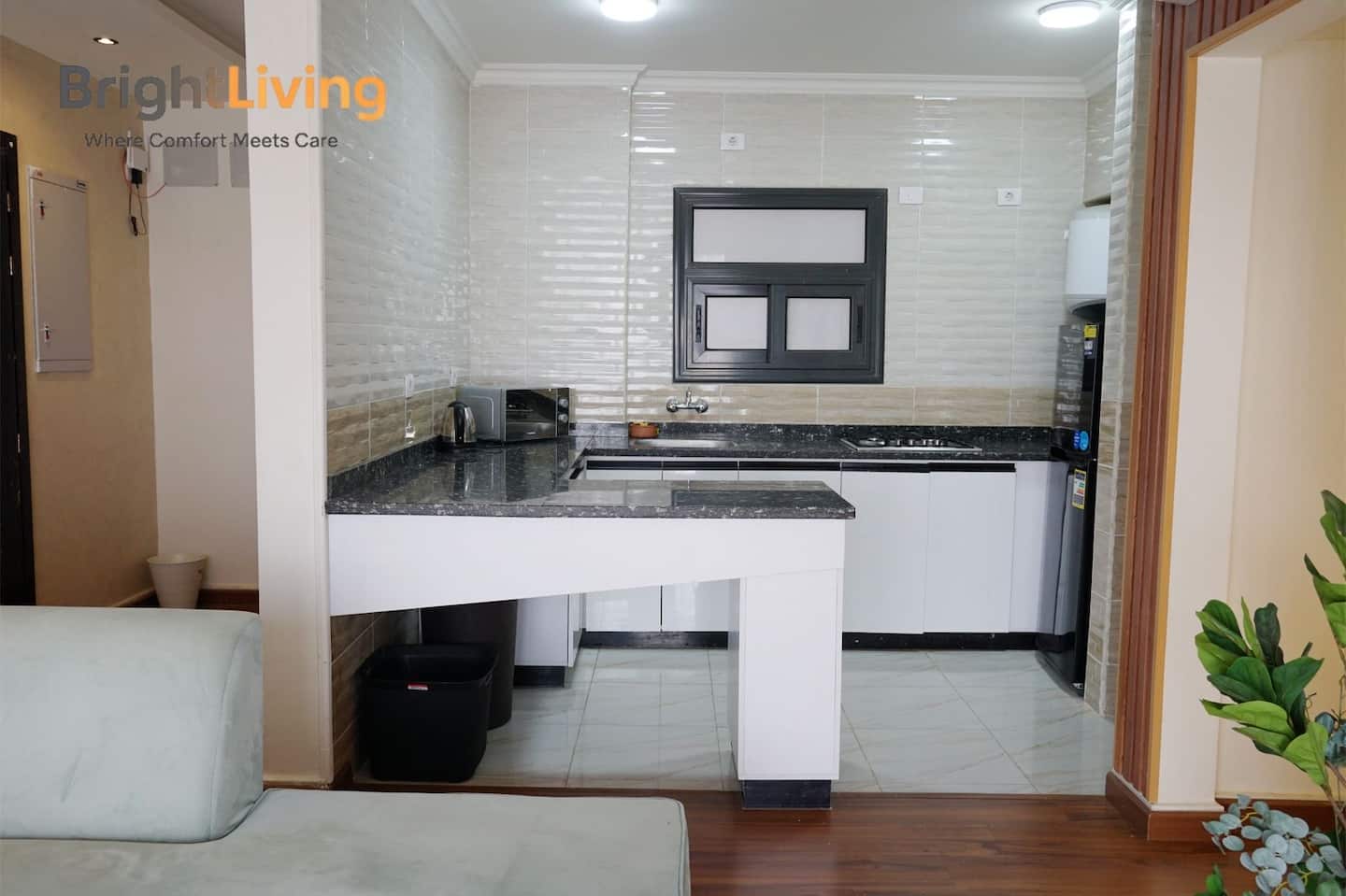 Spacious 3BR @ Madinaty b15 — Full Kitchen in Building group B15, Madinaty, New Cairo, Egypt — photo 3