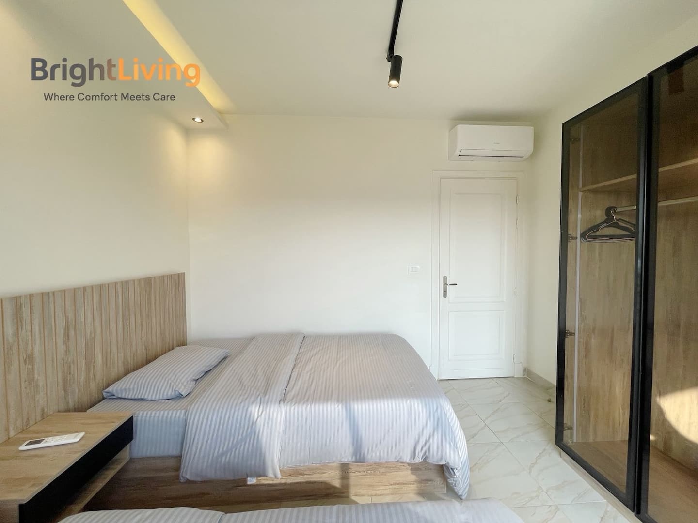 Spacious 3BR @ Madinaty b15 — Bedroom 2 in Building group B15, Madinaty, New Cairo, Egypt — photo 3
