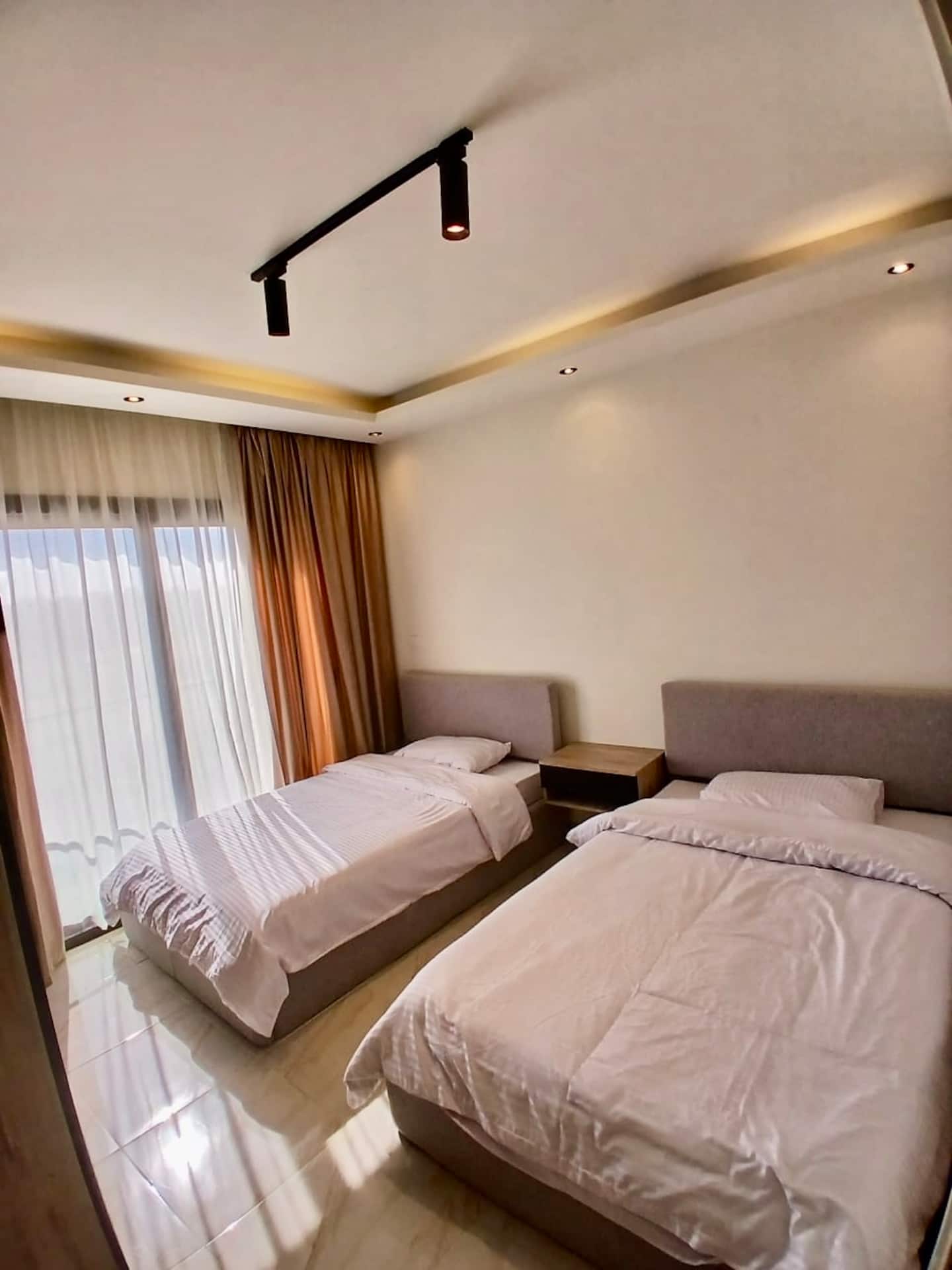 Lovely Styled 3BR@Madinaty B15 — Bedroom 2 in Building group B15, Madinaty, New Cairo, Egypt — photo 3