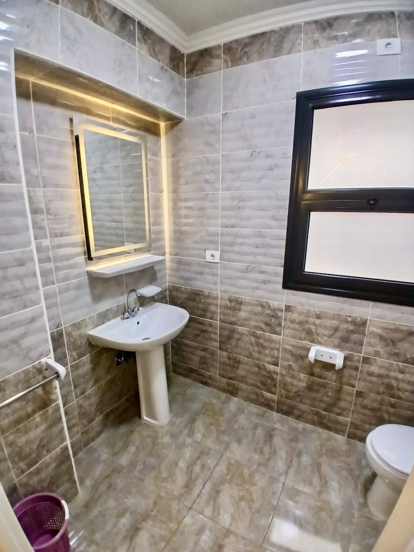 Lovely Styled 3BR@Madinaty B15 — Full bathroom 1 in Building group B15, Madinaty, New Cairo, Egypt
