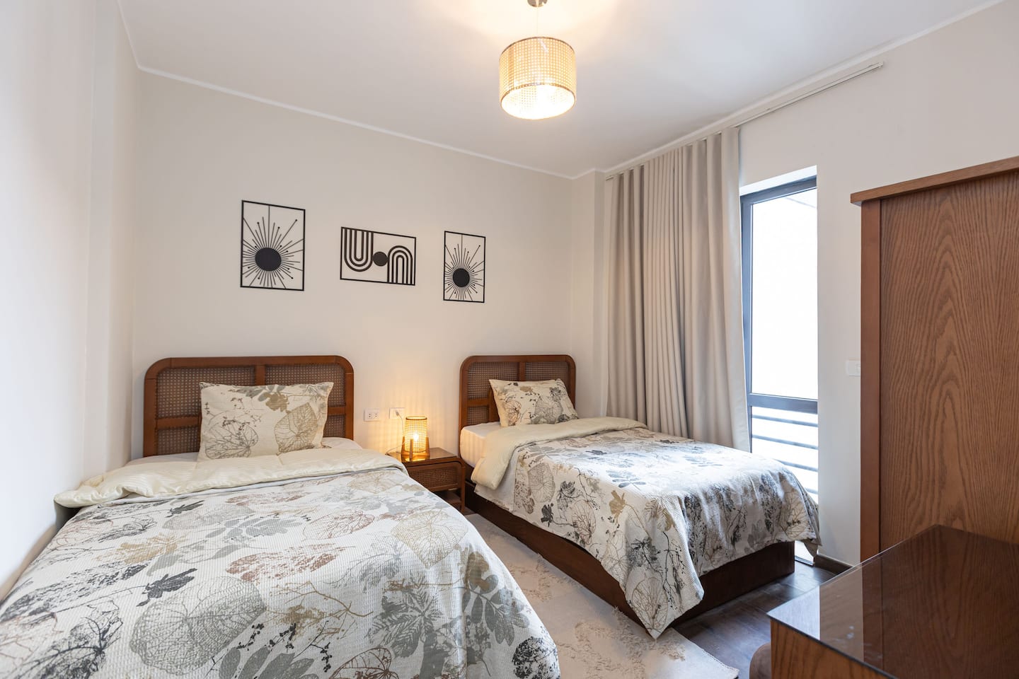 Boho chic 2BR@B8 Madinaty Lux — Bedroom 2 in Building group B8, Madinaty, New Cairo, Egypt