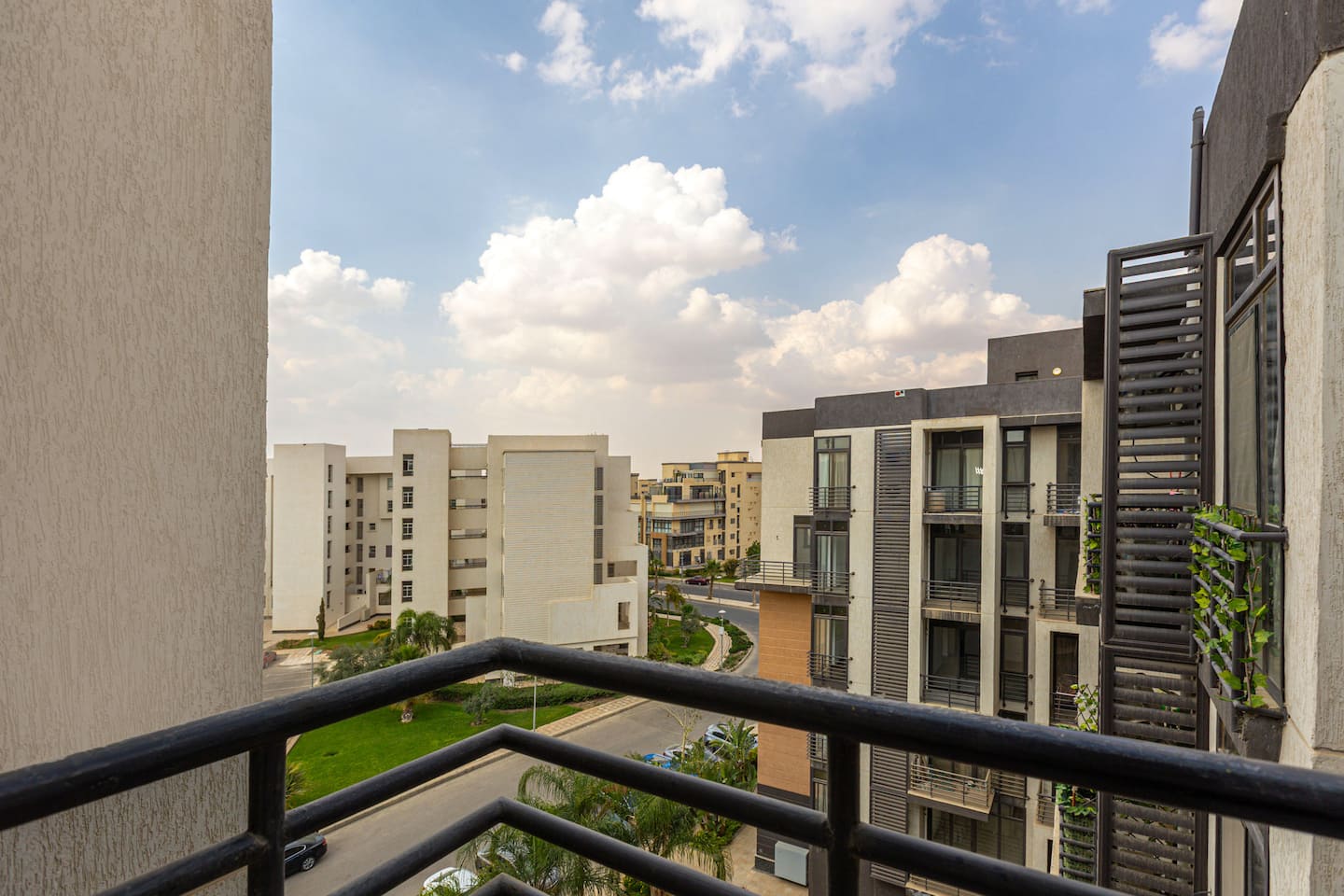Boho chic 2BR@B8 Madinaty Lux — Exterior in Building group B8, Madinaty, New Cairo, Egypt
