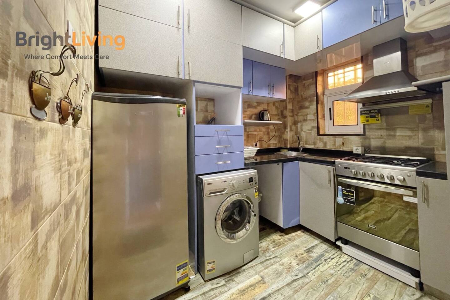 Ultimate Getaway+Private garden — Full Kitchen in Madinaty, New Cairo, Egypt
