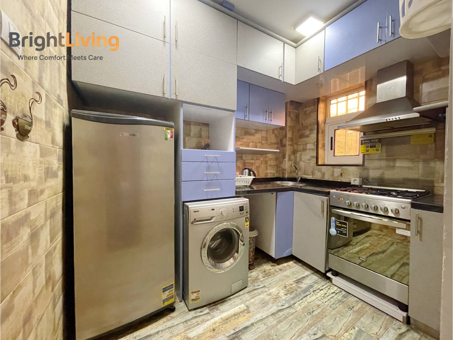 Ultimate Getaway+Private garden — Full Kitchen in Madinaty, New Cairo, Egypt — photo 3