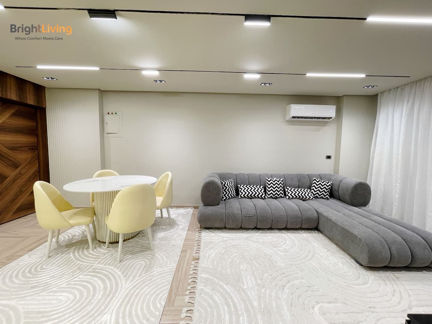 Designer Apartment • Cozy • Central • BrightLiving — Living Room in Madinaty, New Cairo, Egypt — photo 2