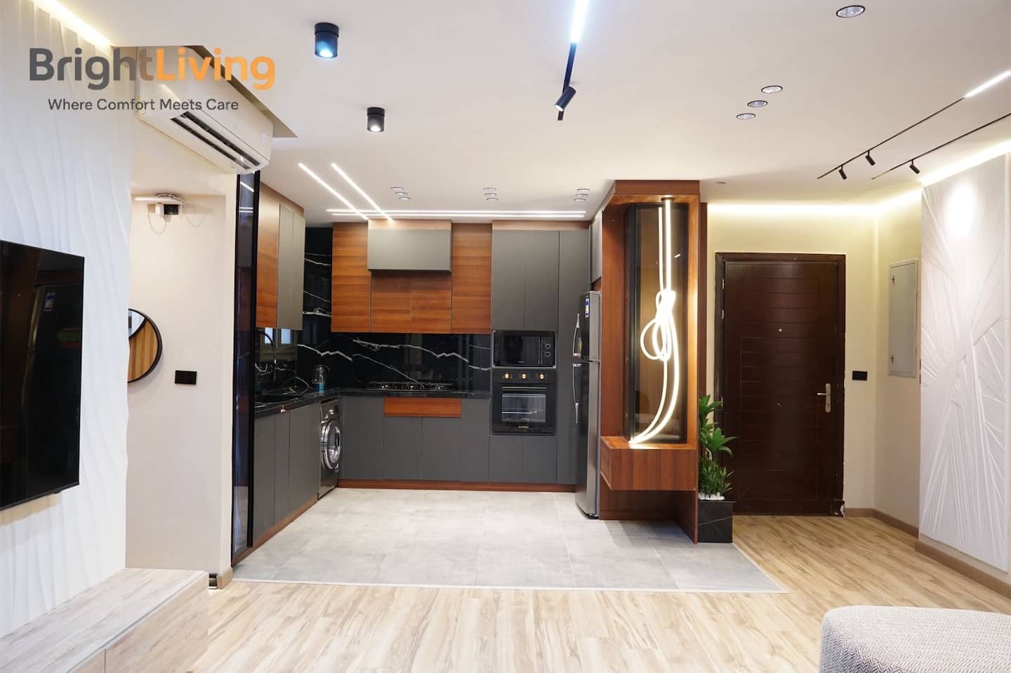 Ultra Luxury 3BR Brand New@Green oriented compound — Full Kitchen in Madinaty, New Cairo, Egypt