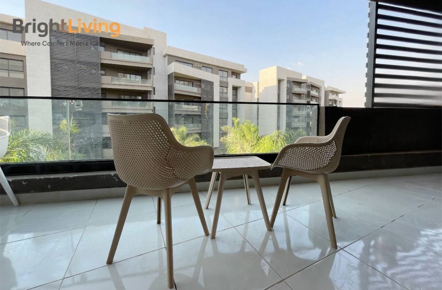 Ultra Luxury 3BR Brand New@Green oriented compound — Balcony in Madinaty, New Cairo, Egypt