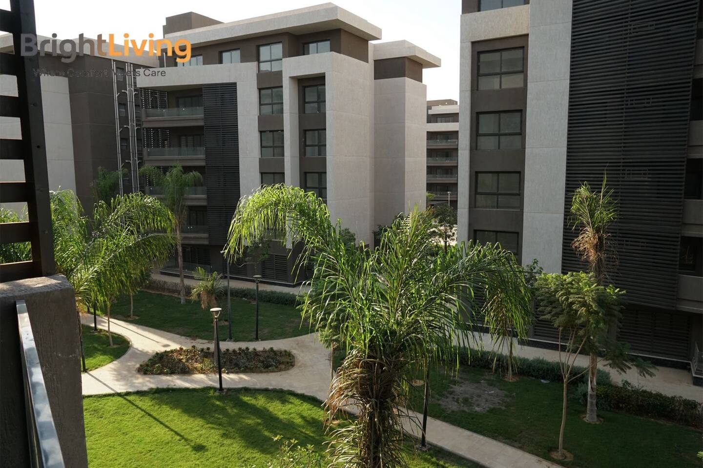 Ultra Luxury 3BR Brand New@Green oriented compound — Balcony in Madinaty, New Cairo, Egypt — photo 3