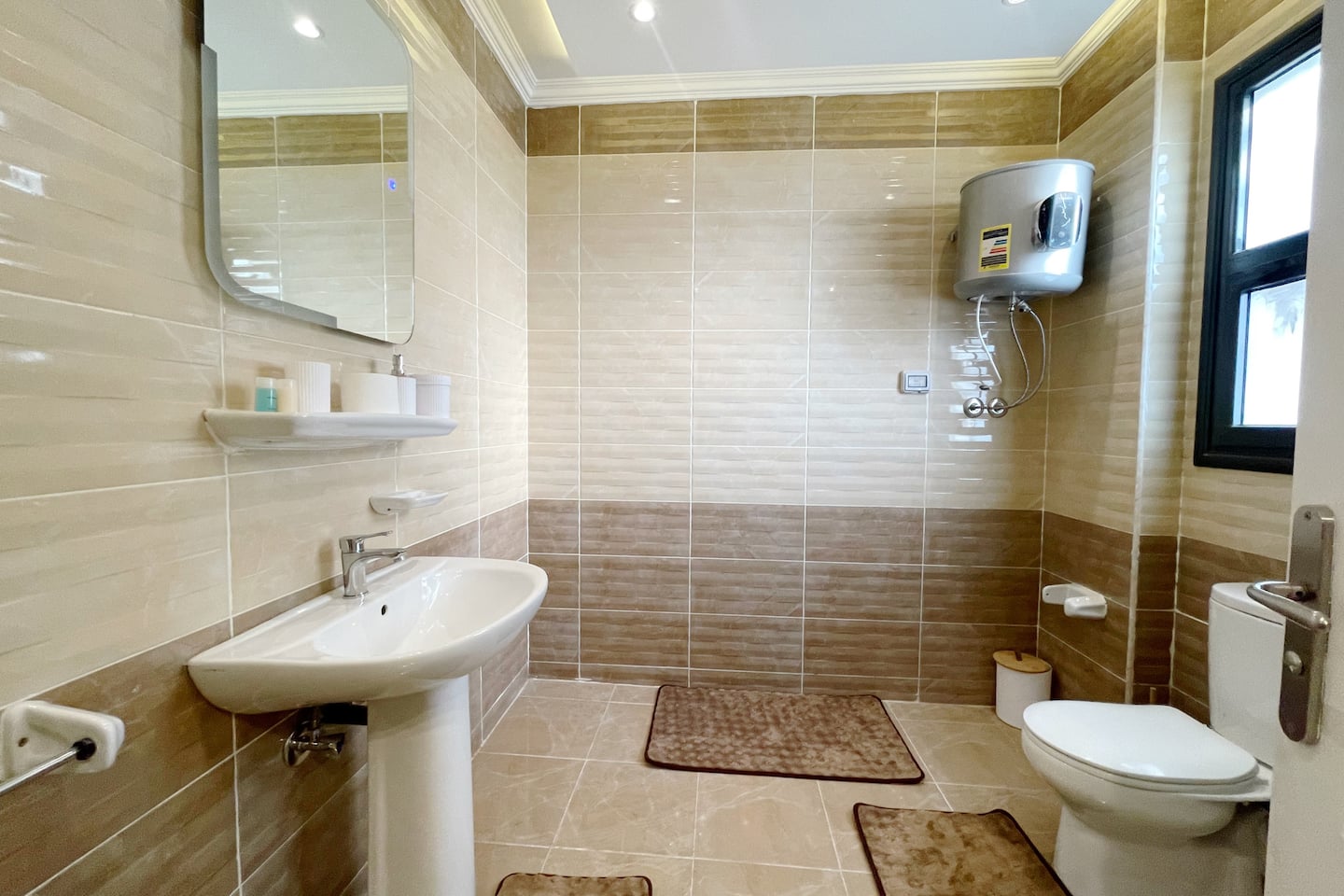 Spacious 3Br 3Bathroom Apartment @ B15 Madinaty — Full bathroom 2 in Building group B15, Madinaty, New Cairo, Egypt