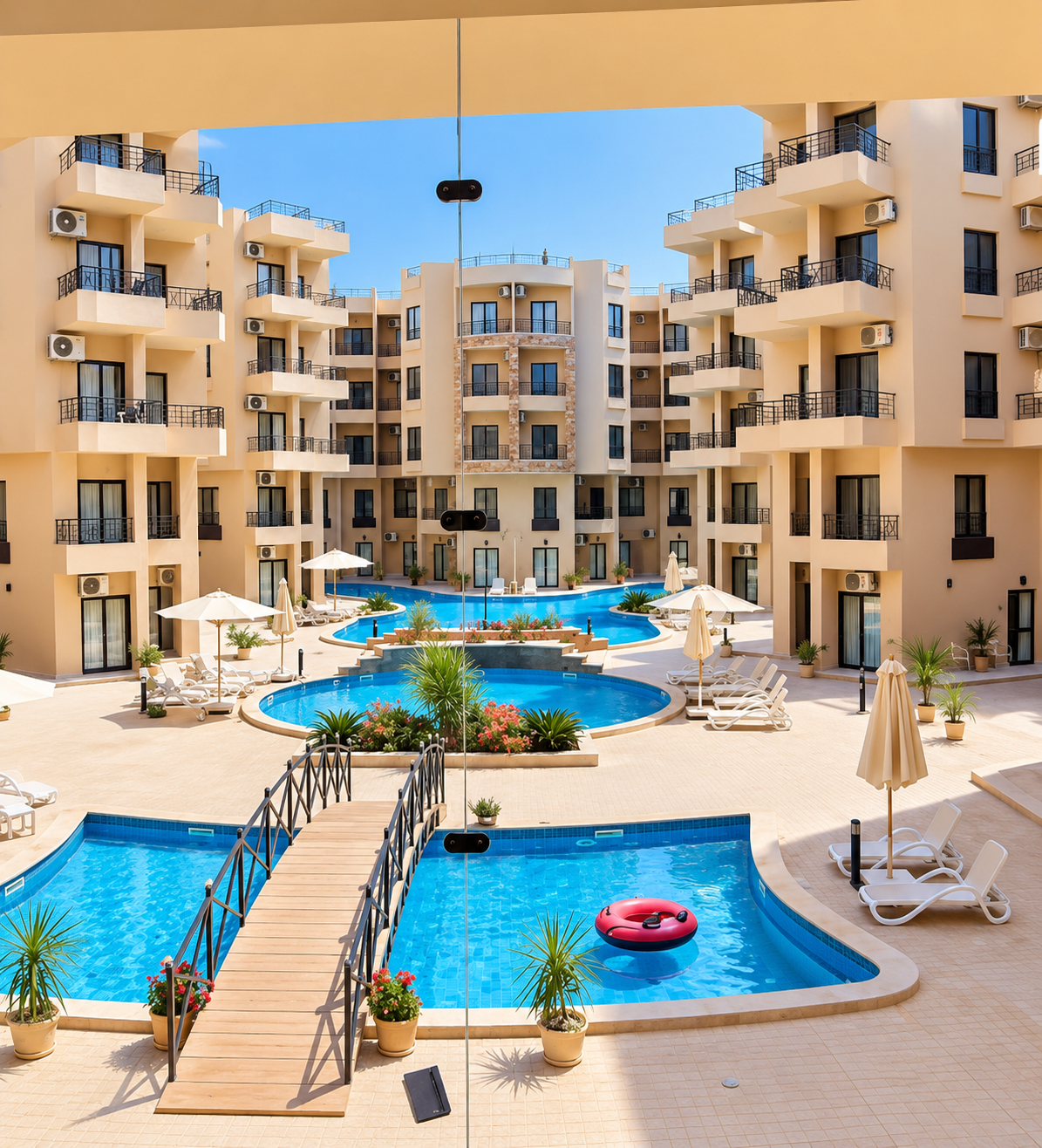Relaxing 1BR-Pool View-5 Min from El Gouna. — Chalet in Hurghada,Red Sea, Egypt — photo 15