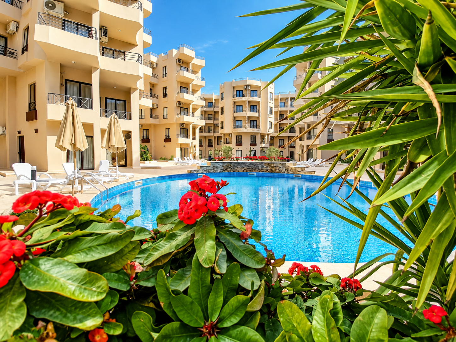 Relaxing 1BR-Pool View-5 Min from El Gouna. — Chalet in Hurghada,Red Sea, Egypt — photo 16