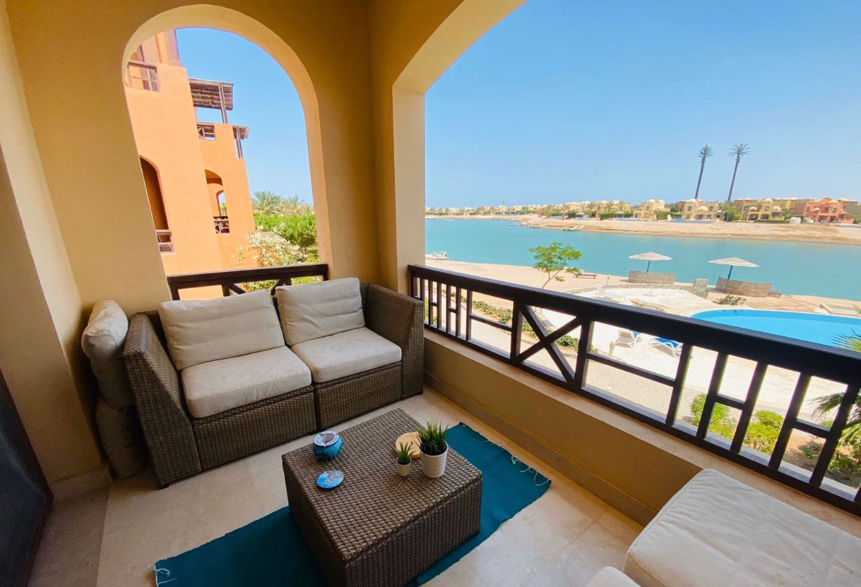 Sabina Lagoon Breeze One-Bedroom — Apartment in Sabina, Elgouna, Hurghada, Red Sea, Egypt