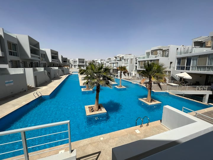 Ground floor one bedroom overlooking the pool. — Apartment in Mangroovy, Elgouna, Red Sea, Egypt