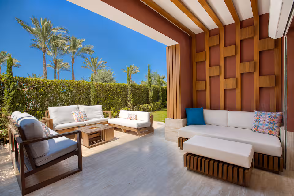 Luxury 2-bdr Private Garden Escape | Marassi