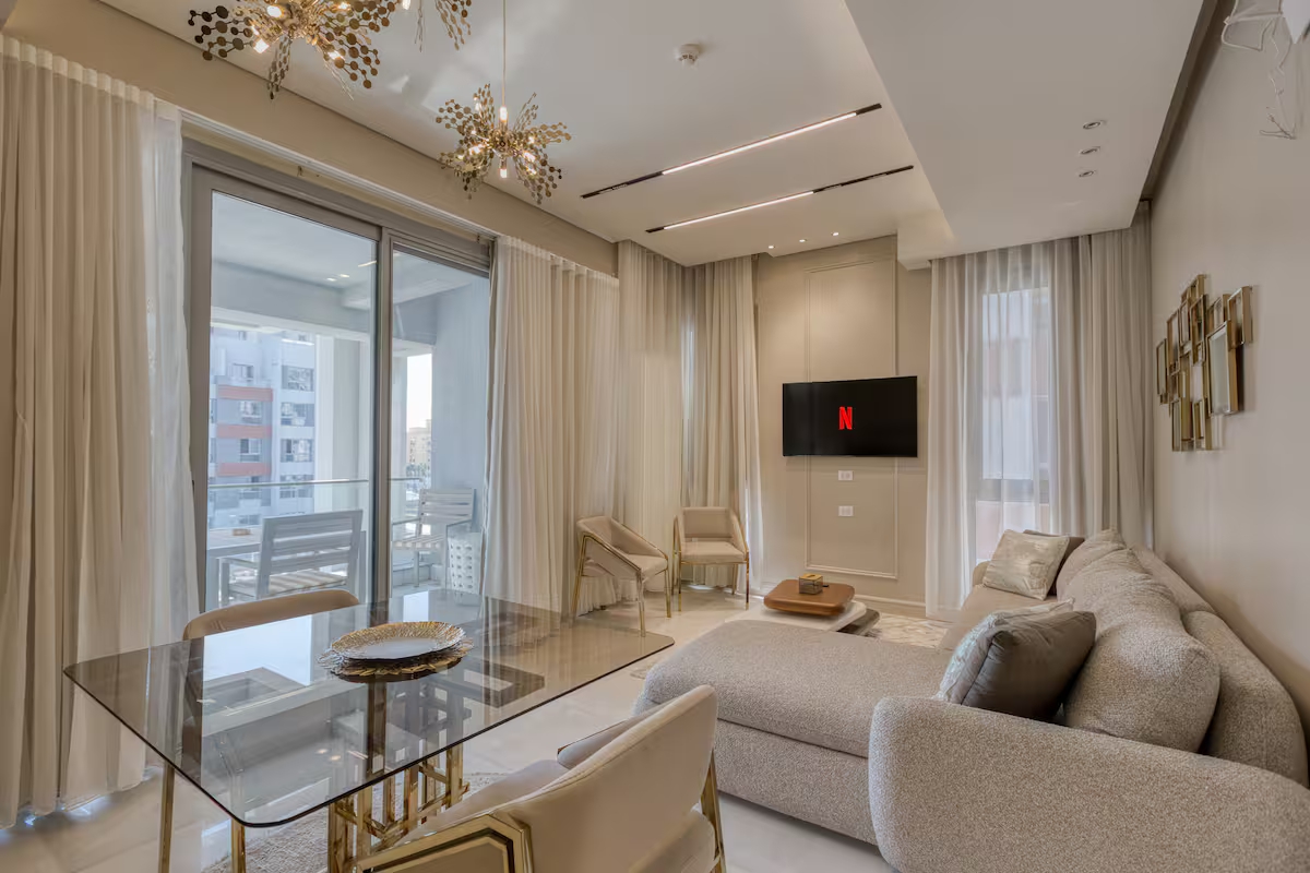JW Marriott Executive Suite | Pool & Balcony Bliss — Apartment in New Cairo, Cairo Governorate, Egypt, Egypt