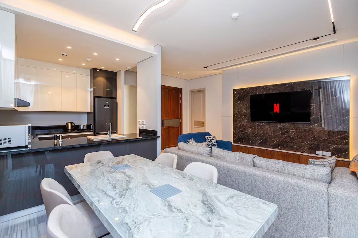Elegant 2BR Residence | Al Jazi by JW Marriott — Apartment in First New Cairo, Egypt